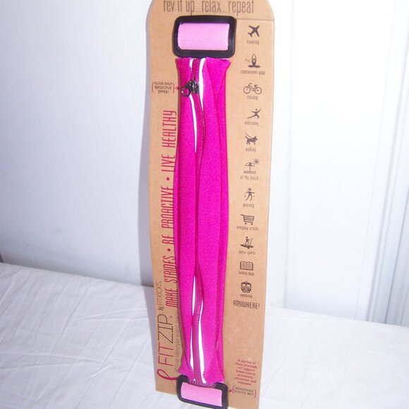 FitZip by Fitkicks NWT Active Lifestyle Waist Pack - Pink - Picture 3 of 8